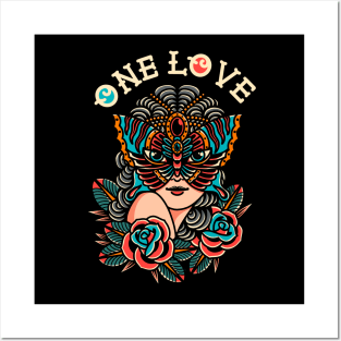 ONE LOVE Posters and Art